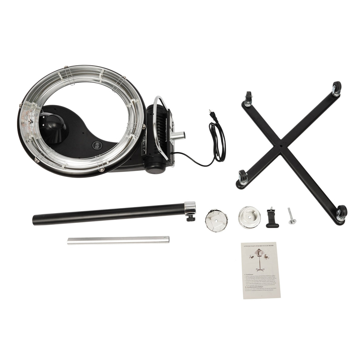 Professional Orbiting Hair Dryer 1000W Salon Perming & Color Processing