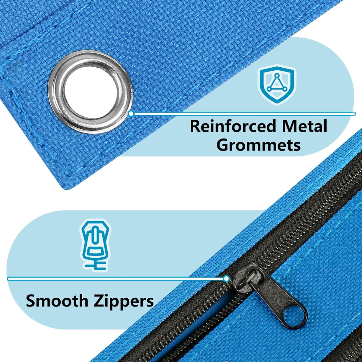 Clear Zipper Pencil Pouch for 3 Ring Binders - Organizers & Storage Bag