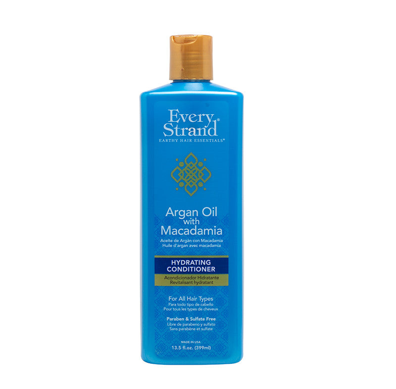 Hydrating Hair Conditioner with Argan & Macadamia Oil - All Hair Types 13.5 oz