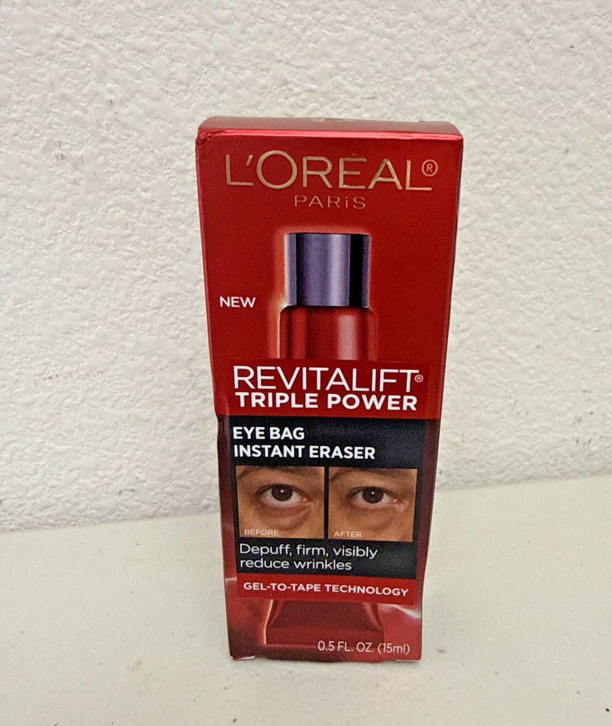 L'Oréal Revitalift Eye Tightener 0.5oz Instant Eye Bag Treatment Firming