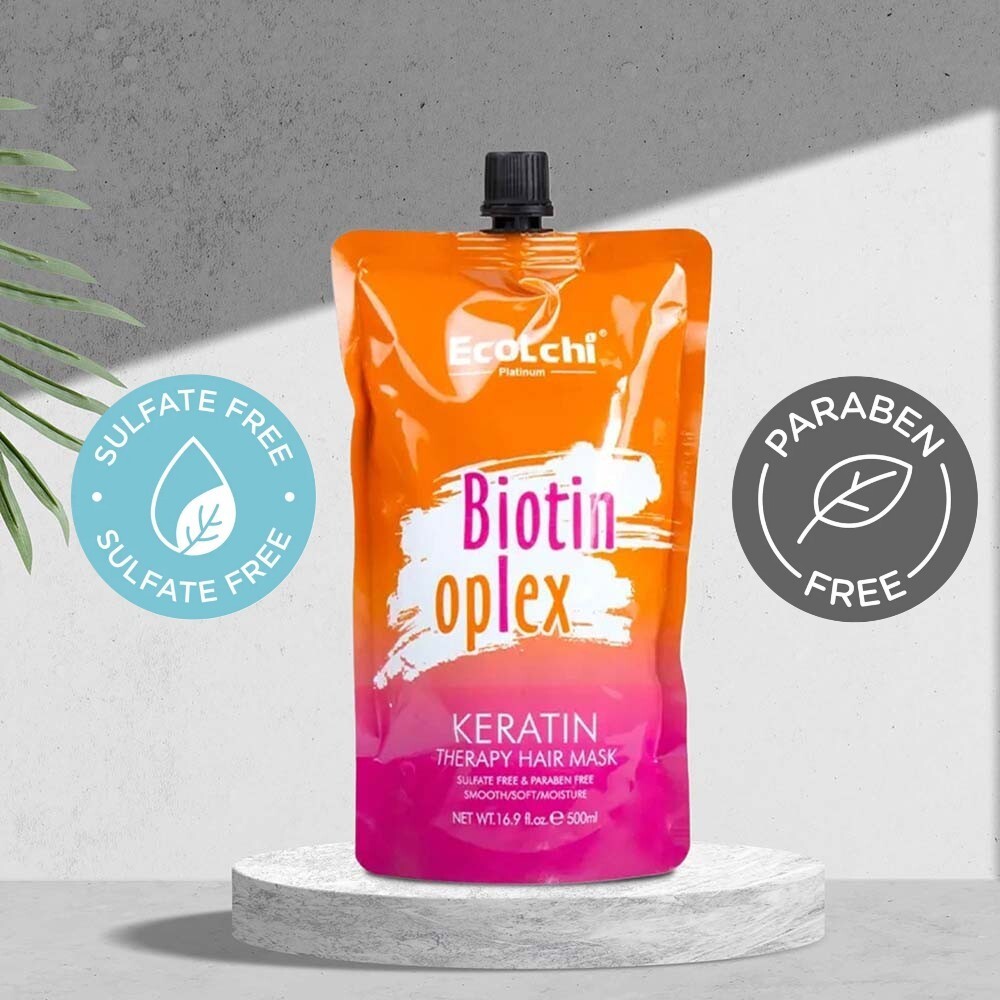 Biotin Keratin Hair Mask Deep Conditioning Repair for Stronger, Shiny Hair