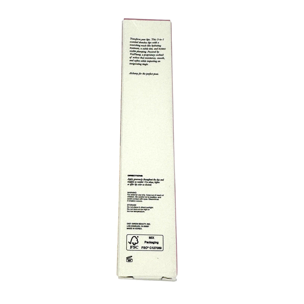 Sireni Lip Alchemy Visiplump Daytime Lip Mask Venus Nude - Hydrating Lip Treatment