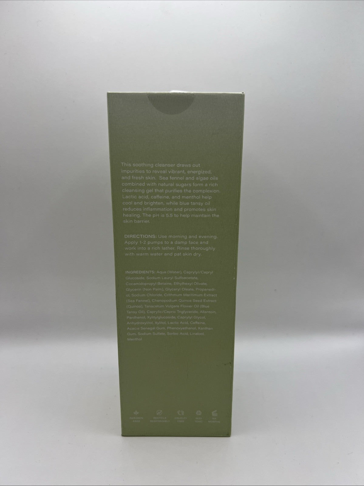 Daily Gel Facial Cleanser with Sea Fennel 3.3 fl oz - Soothing & Brightening