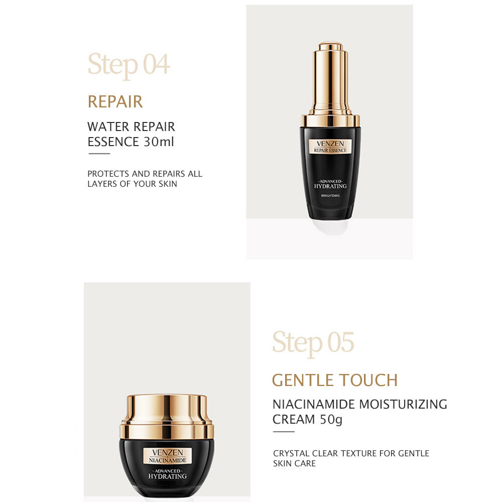 Niacinamide Face Serum Set - Hydrating, Anti-Aging & Skin Repair 5PCS