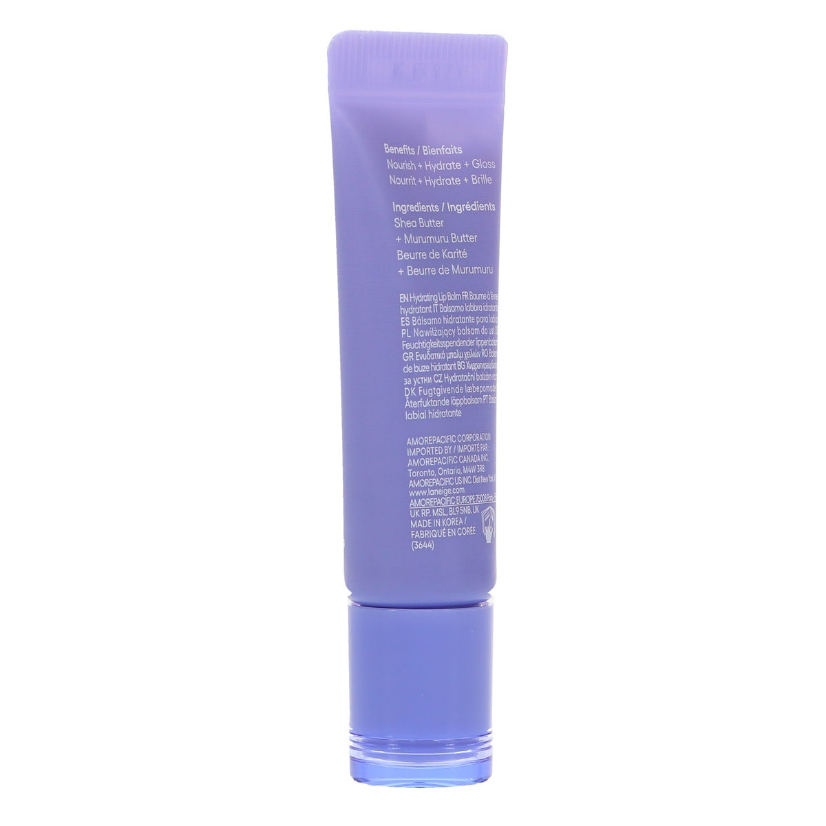 Hydrating Blueberry Lip Balm - Sheer Shine & Moisturization 0.35 oz