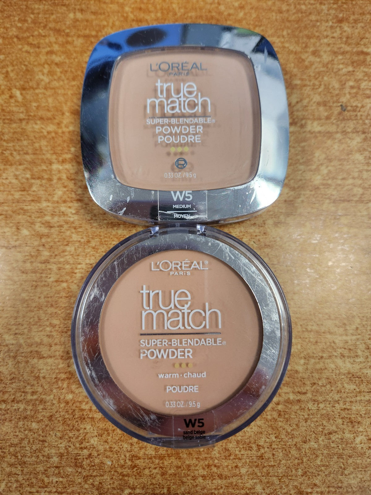 L'Oréal True Match Super Blendable Powder W5 Medium 2-Pack - Natural Finish