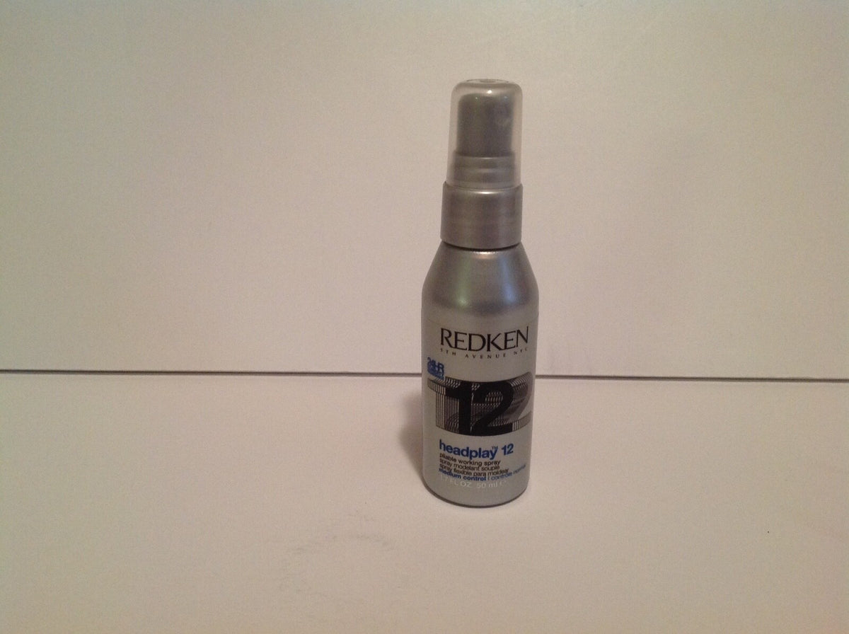 Redken Headplay 12 Pliable Working Hair Spray 1.7 oz - Rare