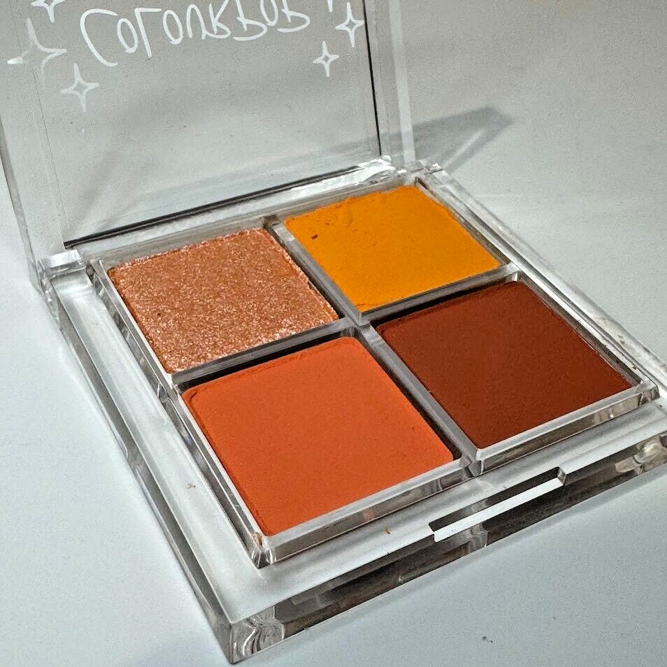 Colorful Eyeshadow Palette Set - Mango & Strawberry Sweet Bundle