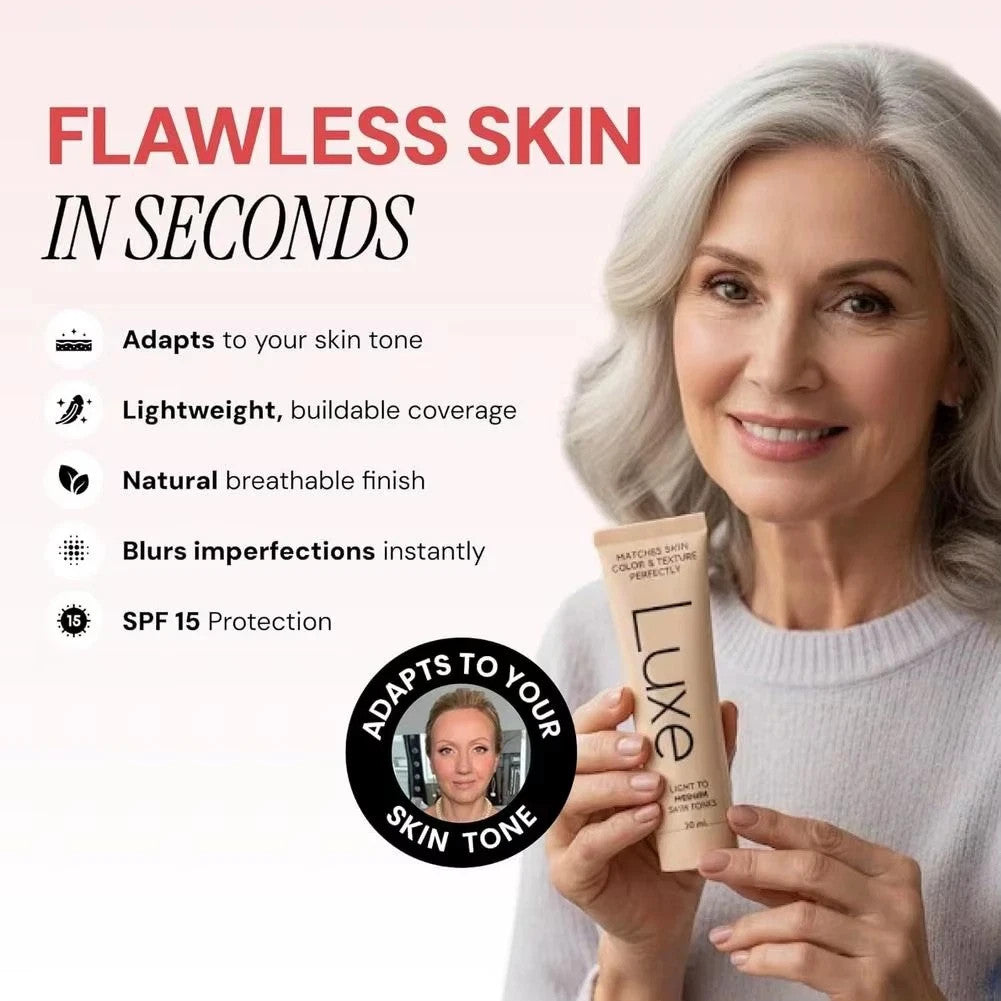Color Changing Foundation 30ml Skin Tone Matching Makeup Lightweight SPF