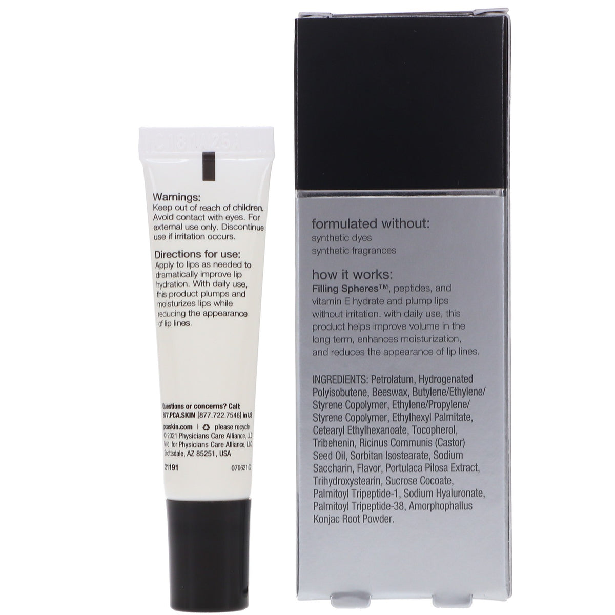 Hyaluronic Acid Lip Booster - Hydrating Plumping Lip Treatment 0.24 oz