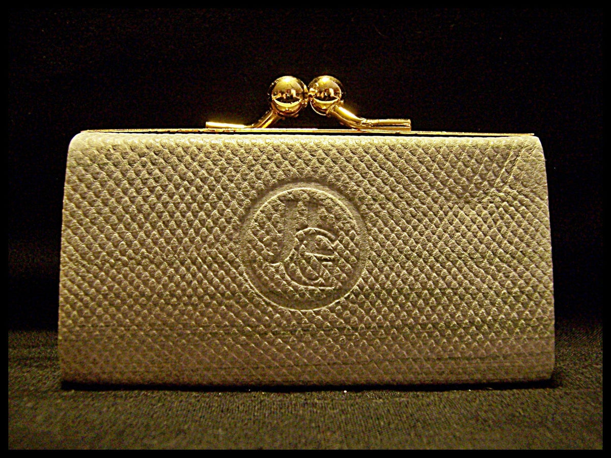 Mini Coin Purse with Kiss Snap Closure for Lipstick Keys Money