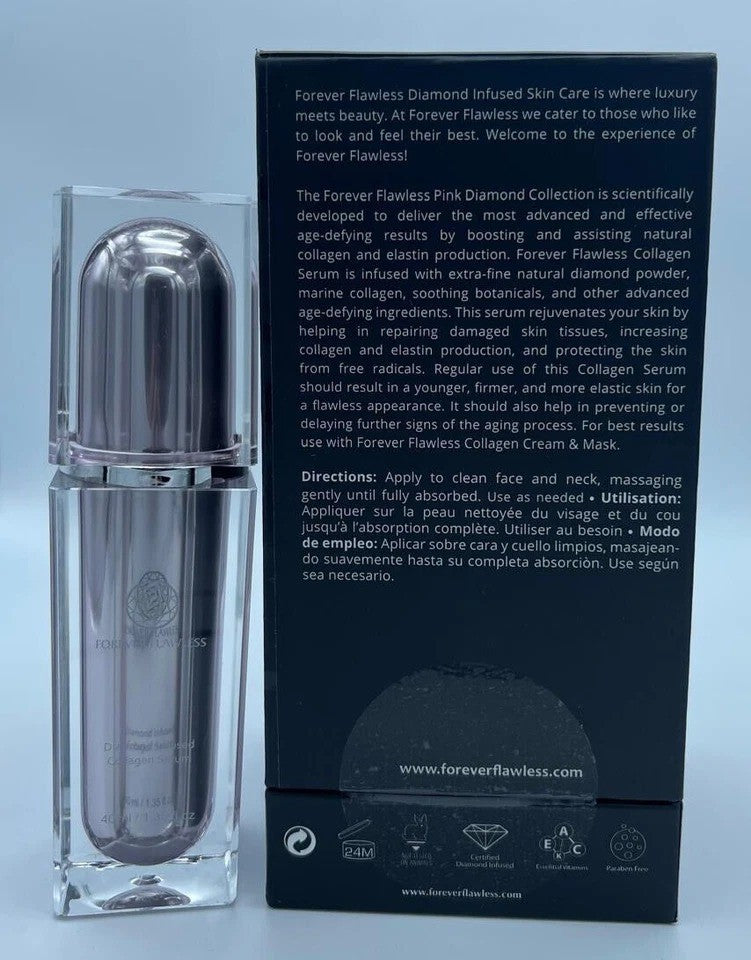 Collagen Serum with Diamond Powder for Anti-Aging & Skin Rejuvenation - 40ml
