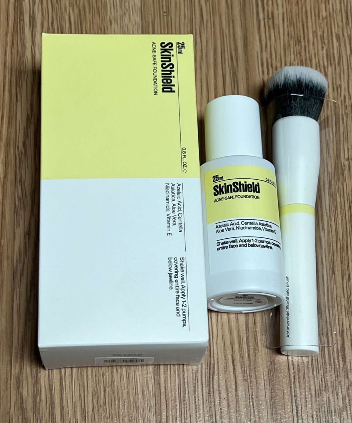 SkinShield Acne Safe Foundation Shade 035 – 0.8 Fl Oz (25 ml) New In Box
