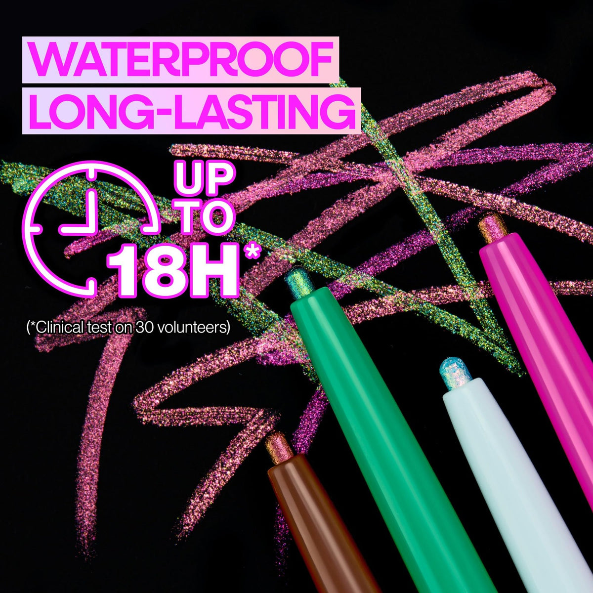 Wet n Wild Chameleon Chrome Eyeliner - Waterproof, Long-Lasting, 0.01 Ounce