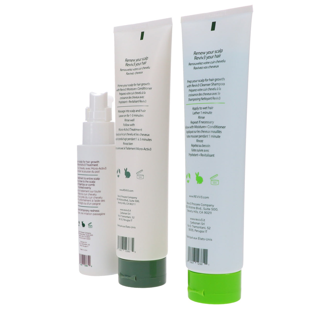 Reviv3 Procare 3-Part Hair Care System Starter Kit