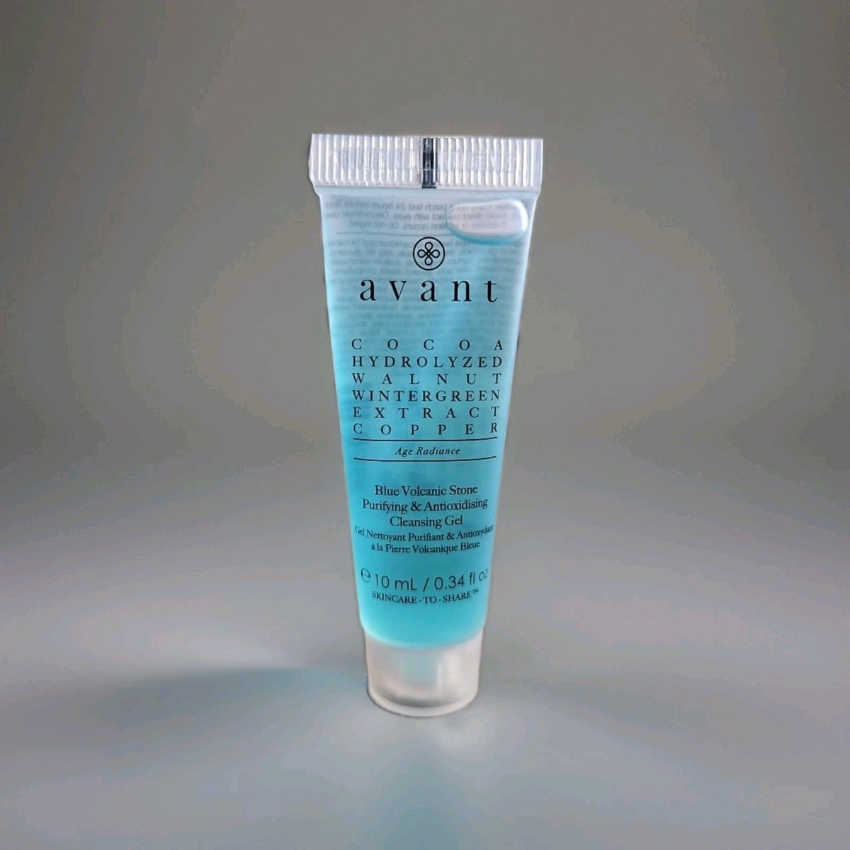 (2) AVANT Blue Volcanic Stone Purifying & Antioxidising Cleansing Gel