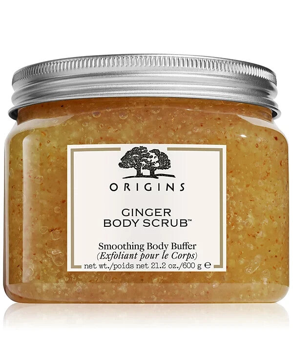 Origins Ginger Body Scrub Smoothing Buffer 21.2 oz/600g NEW SEALED