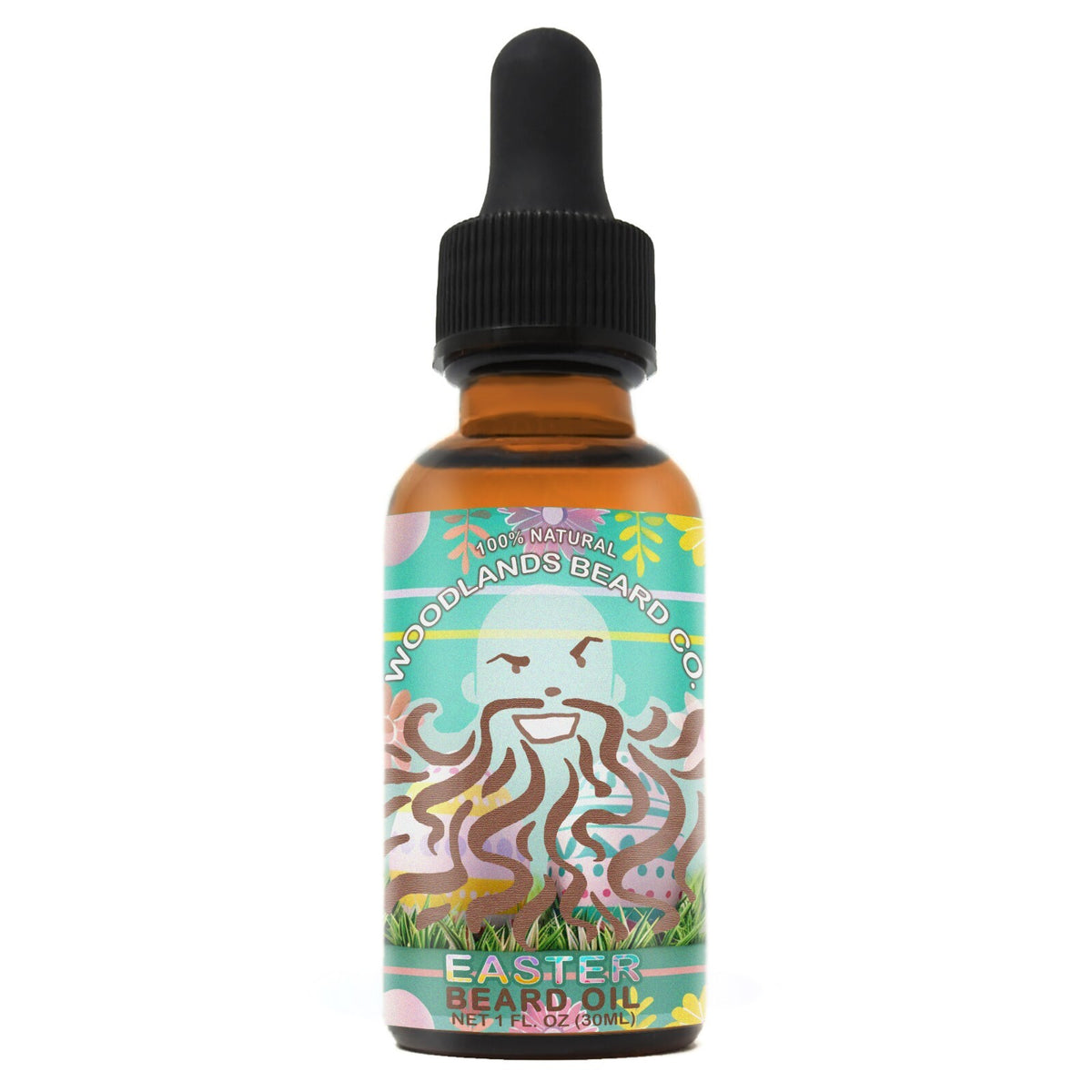 Spring-Scented Beard Oil with Jojoba & Argan Oils - Nourishing & Fragrance for All Beards