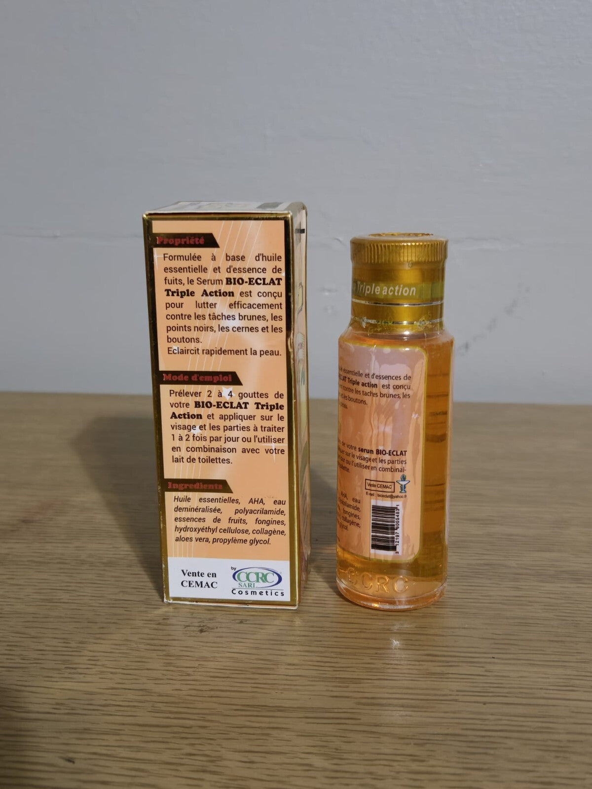 Face and Neck Brightening Serum with Fruit Extracts - 30ml