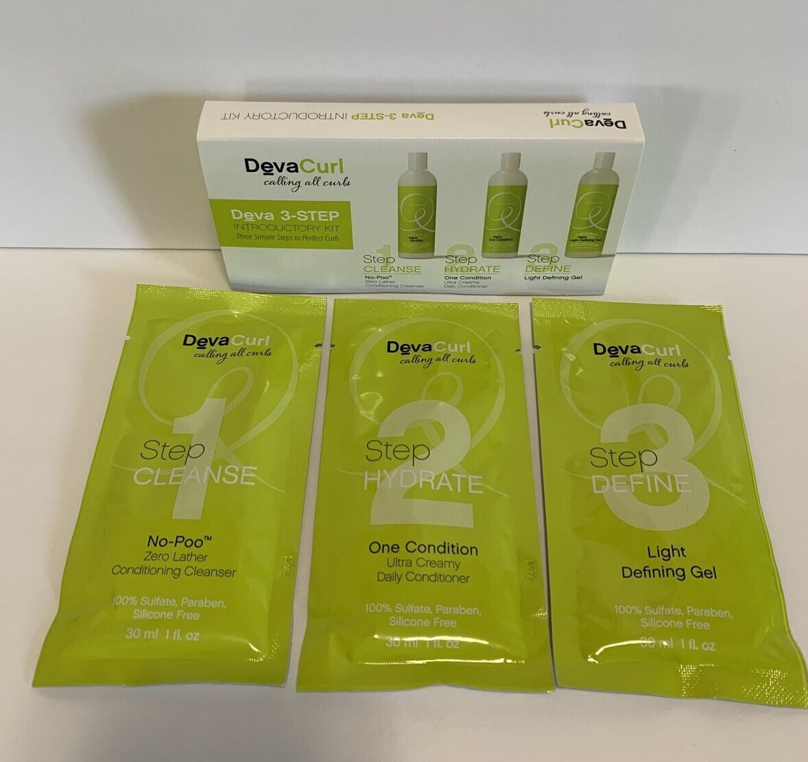 Travel Hair Care Kit - No-Poo Cleansing, Hydrating Conditioner & Light Gel