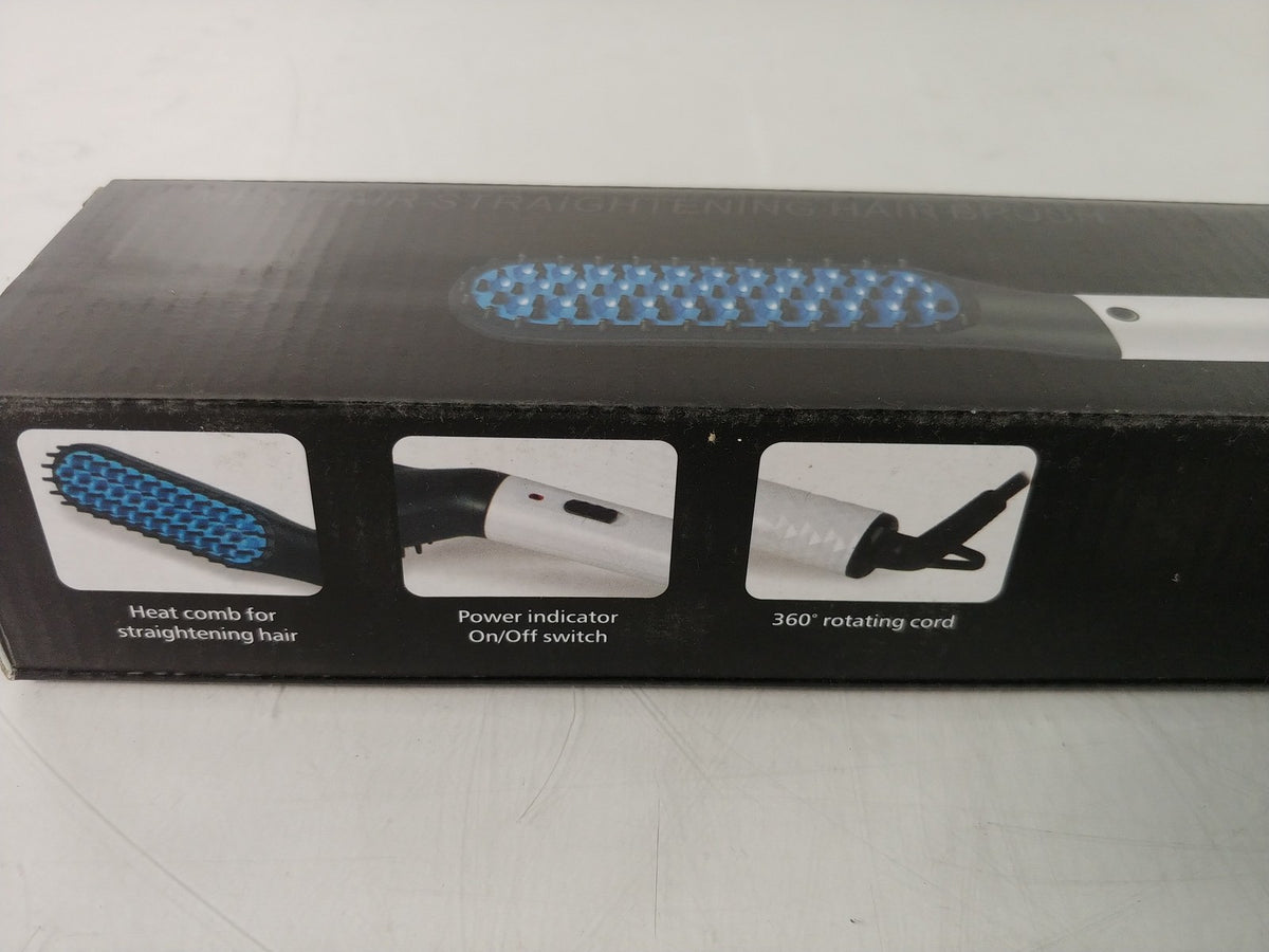 Men's Hair Straightening Brush - Reusable Electric Hair Styling Tool