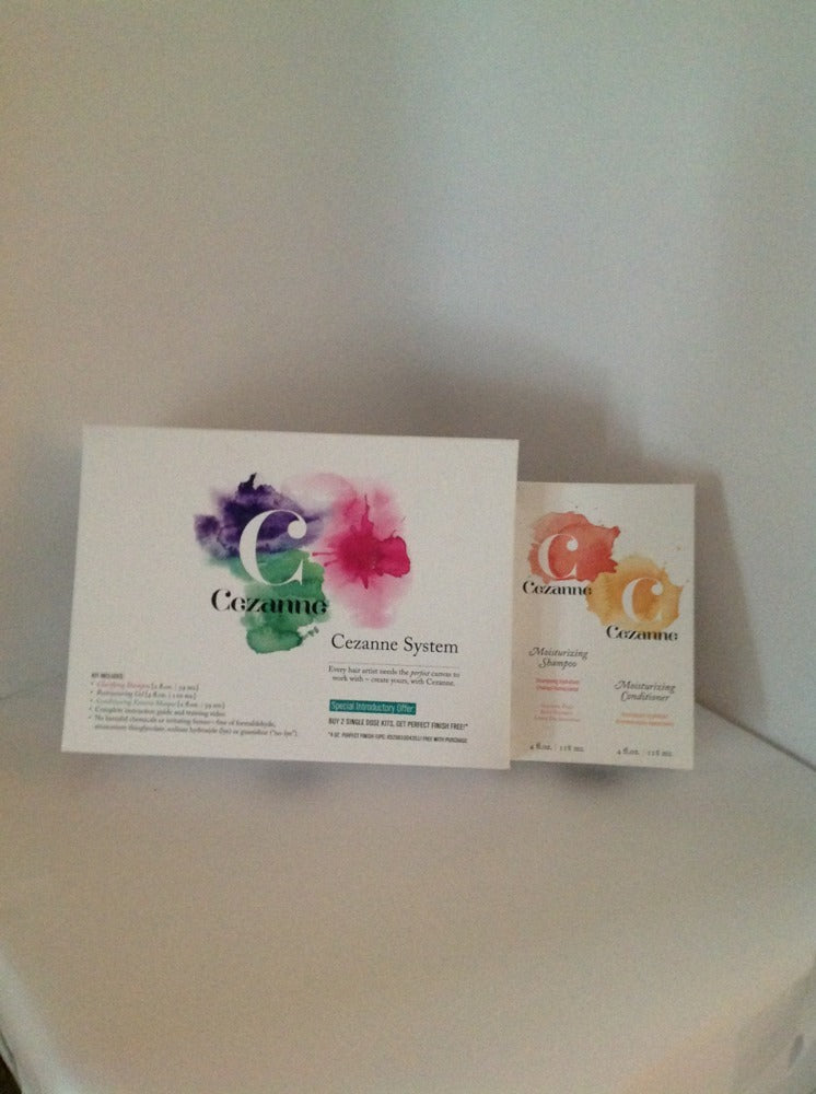 Cezanne Unisex Hair Care Kit with Shampoo, Conditioner, Gel & Masque