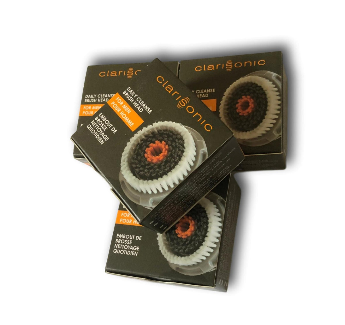 Replacement Brush Heads for Men Pore Cleansing System – 4 Pack for Clarisonic