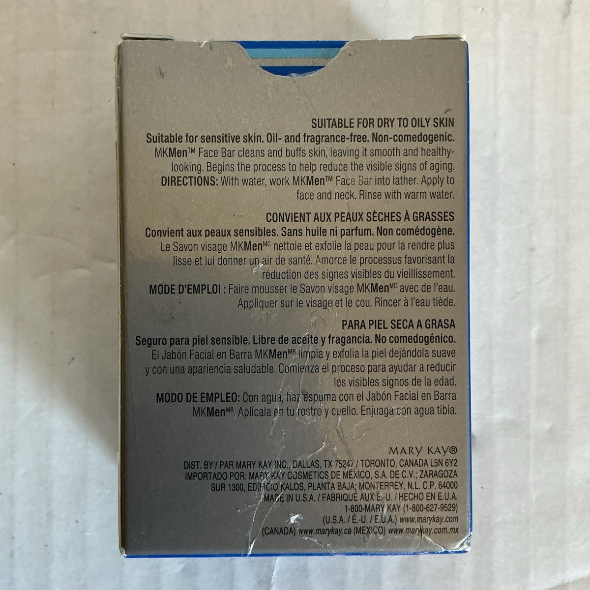 Men's Face Bar 4oz - Discontinued Skin Cleansing Soap