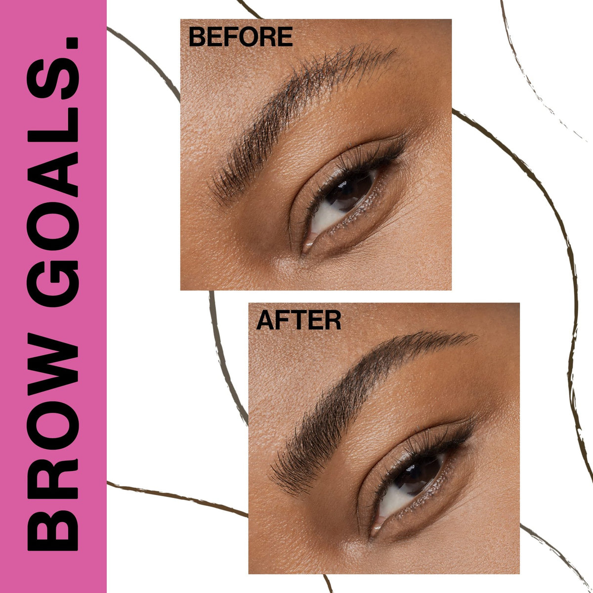 Micro Eyebrow Pencil with Spoolie for Natural & Bold Brows - Ash