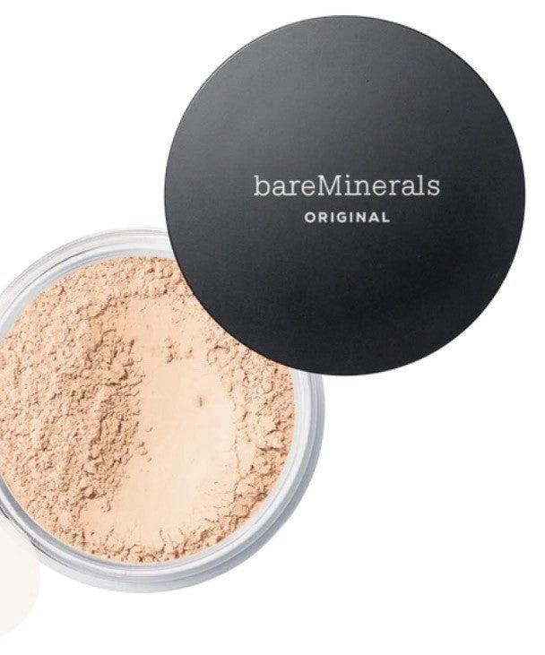 Loose Powder Foundation SPF 15 Medium Beige - Vegan, Talc-Free, Sheer to Full Coverage