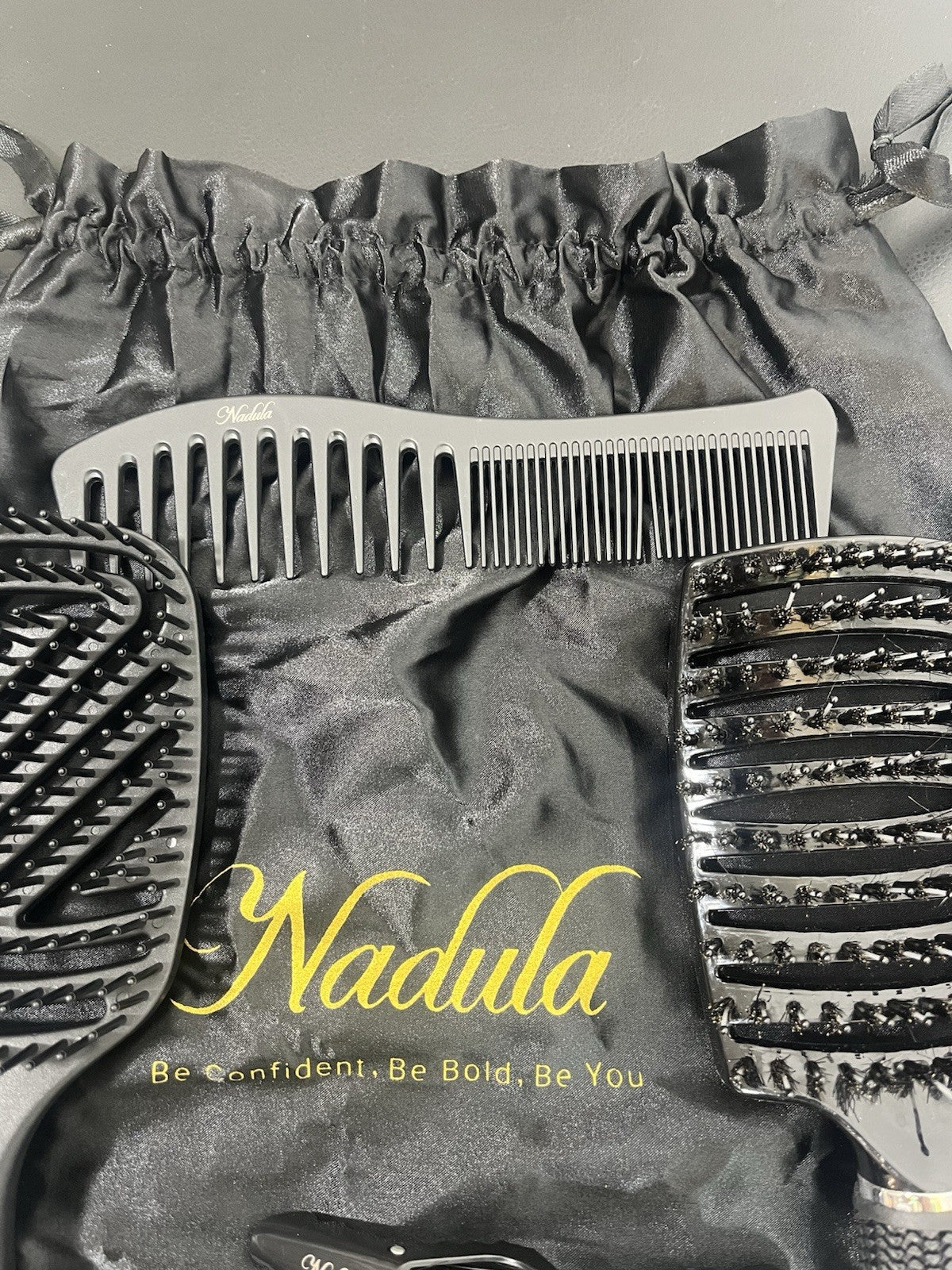 Nadula Hair Brush Comb Kit - Hair Care Accessories for Styling