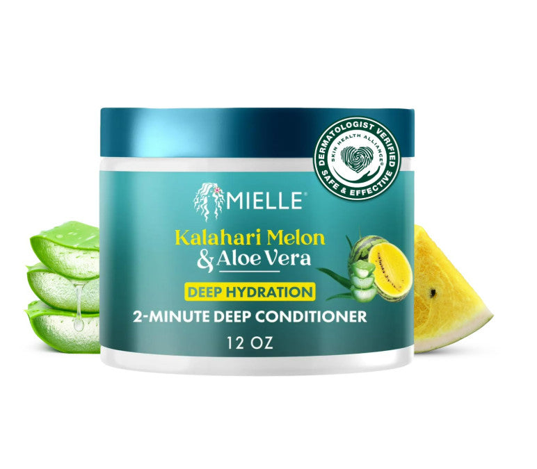 Kalahari Melon & Aloe Vera Hair Care Set - Shampoo Conditioner Oil Curl Glaze