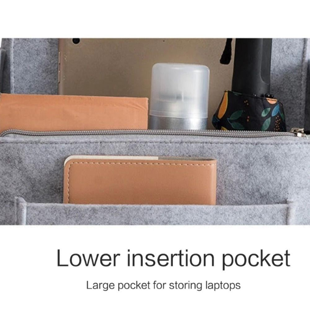 Portable Makeup Organizer Insert for Travel Backpack & Bags - Divider & Storage