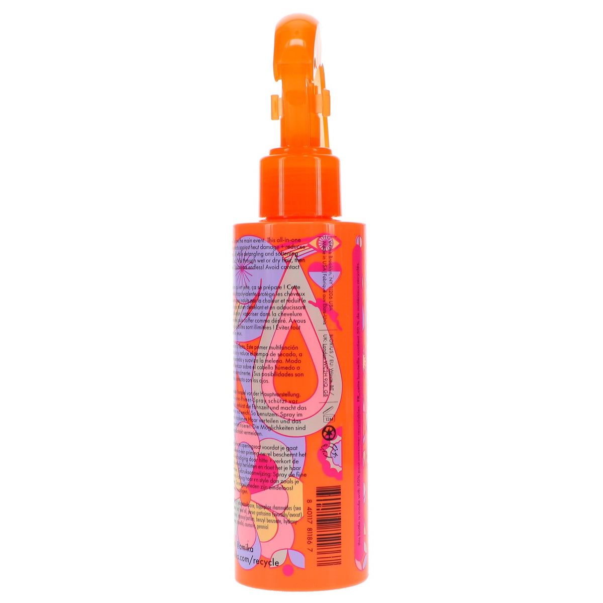 Amika Detangling Primer Spray 5 oz for Frizz Control & Shine