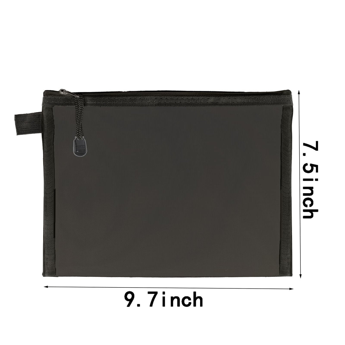20 Nylon Mesh Cosmetic Makeup Bags with Zipper & Handle - Organizer Pouches