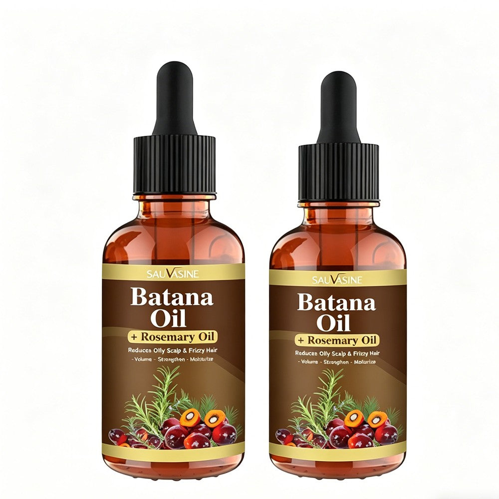 Batana & Rosemary Oil Hair Treatment - Strengthen Roots & Repair Frizz