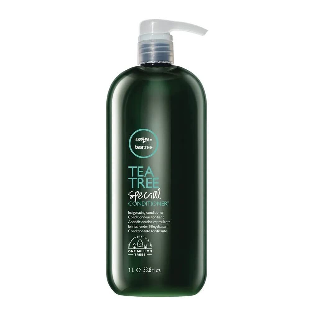 Tea Tree Conditioner for All Hair Types - Detangles, Smooths & Softens 33.8 oz