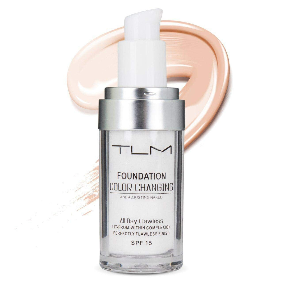 Color Changing Foundation Concealer Set - Flawless Skin Makeup with SPF 15