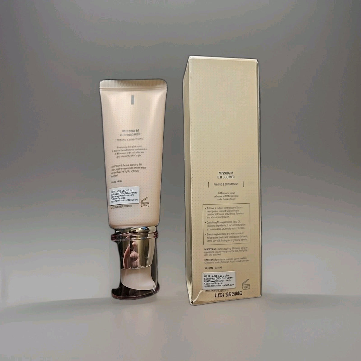 Missha M BB Boomer Wrinkle Care & Brightening Primer 40ml