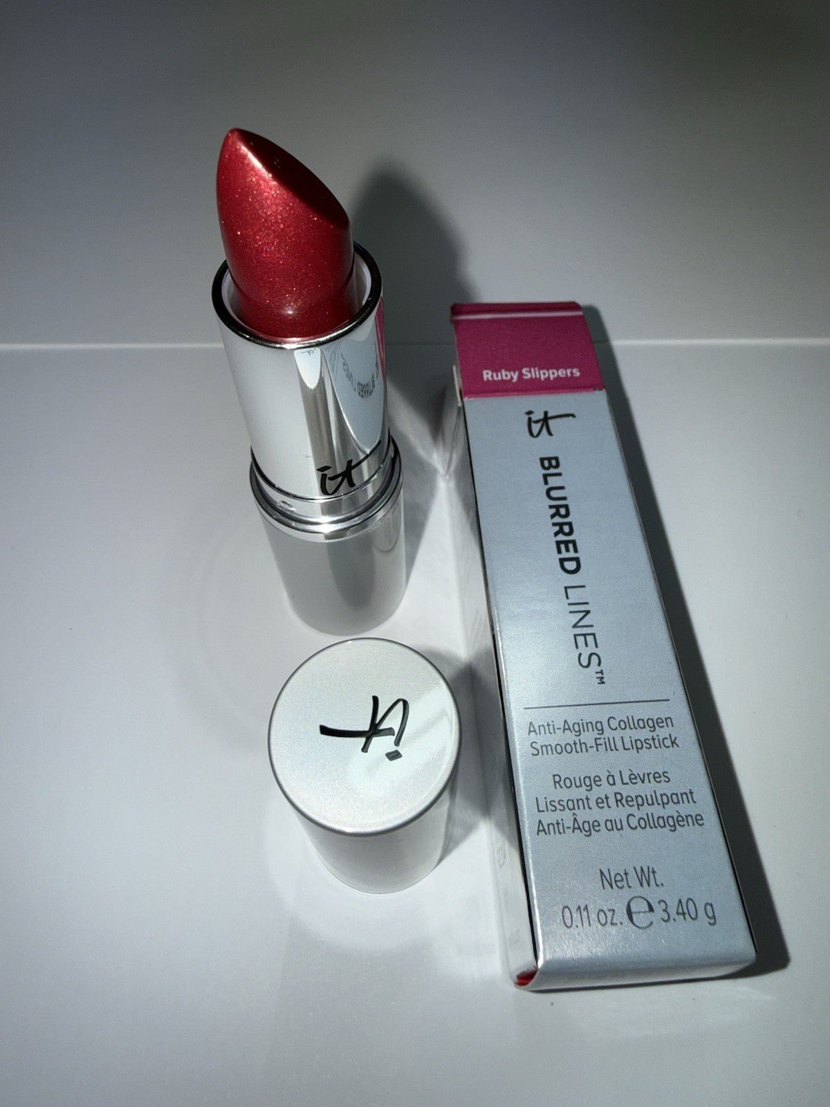 Anti-Aging Collagen Lipstick - Blurred Lines Ruby Slippers by IT Cosmetics