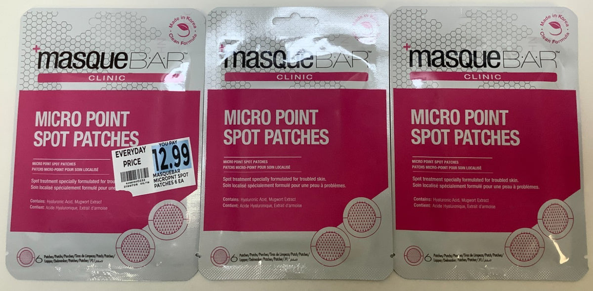 Micro Point Spot Patches - 6 Patches, Pack of 3