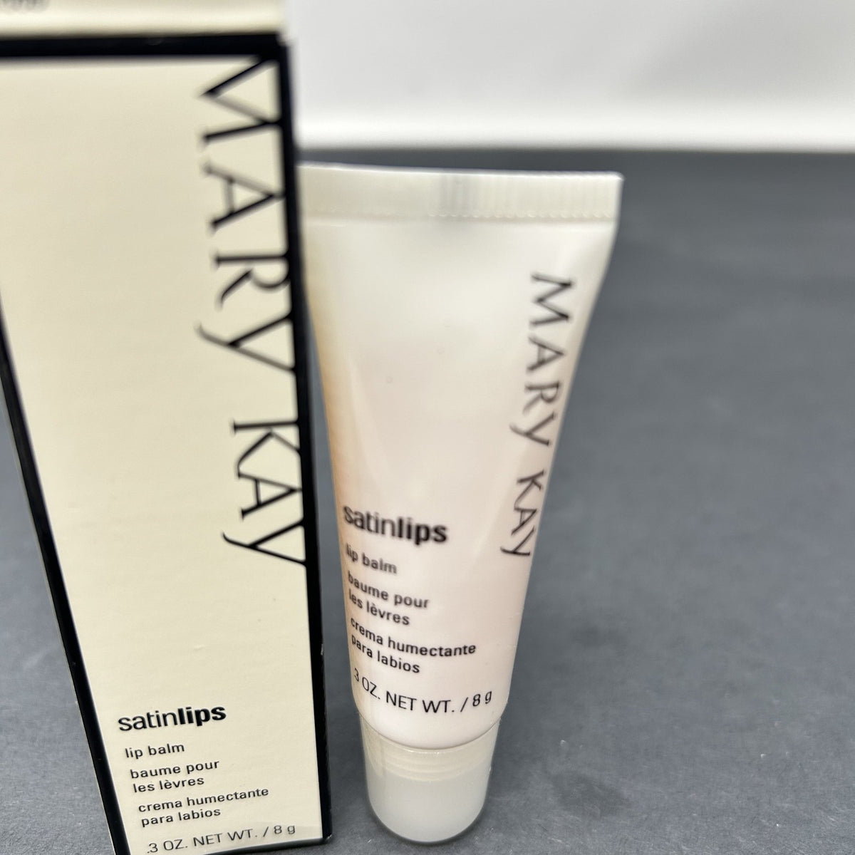 Mary Kay Satin Lips Lip Balm Full Size in Box - Moisturizing Lip Care