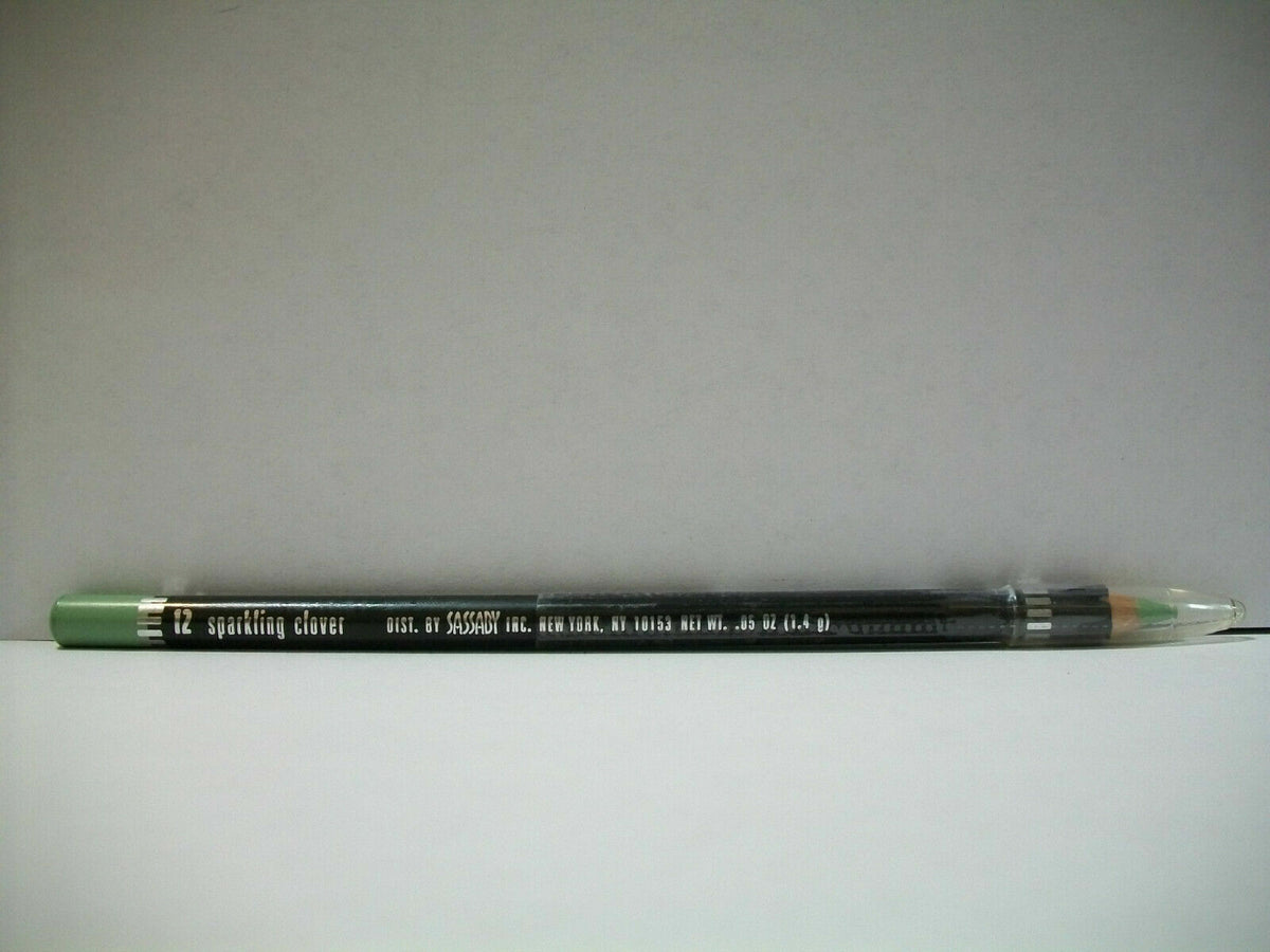 2 Pack Eye Pencil with Sparkling Clover Shade - Long-Lasting & Smudge-Proof
