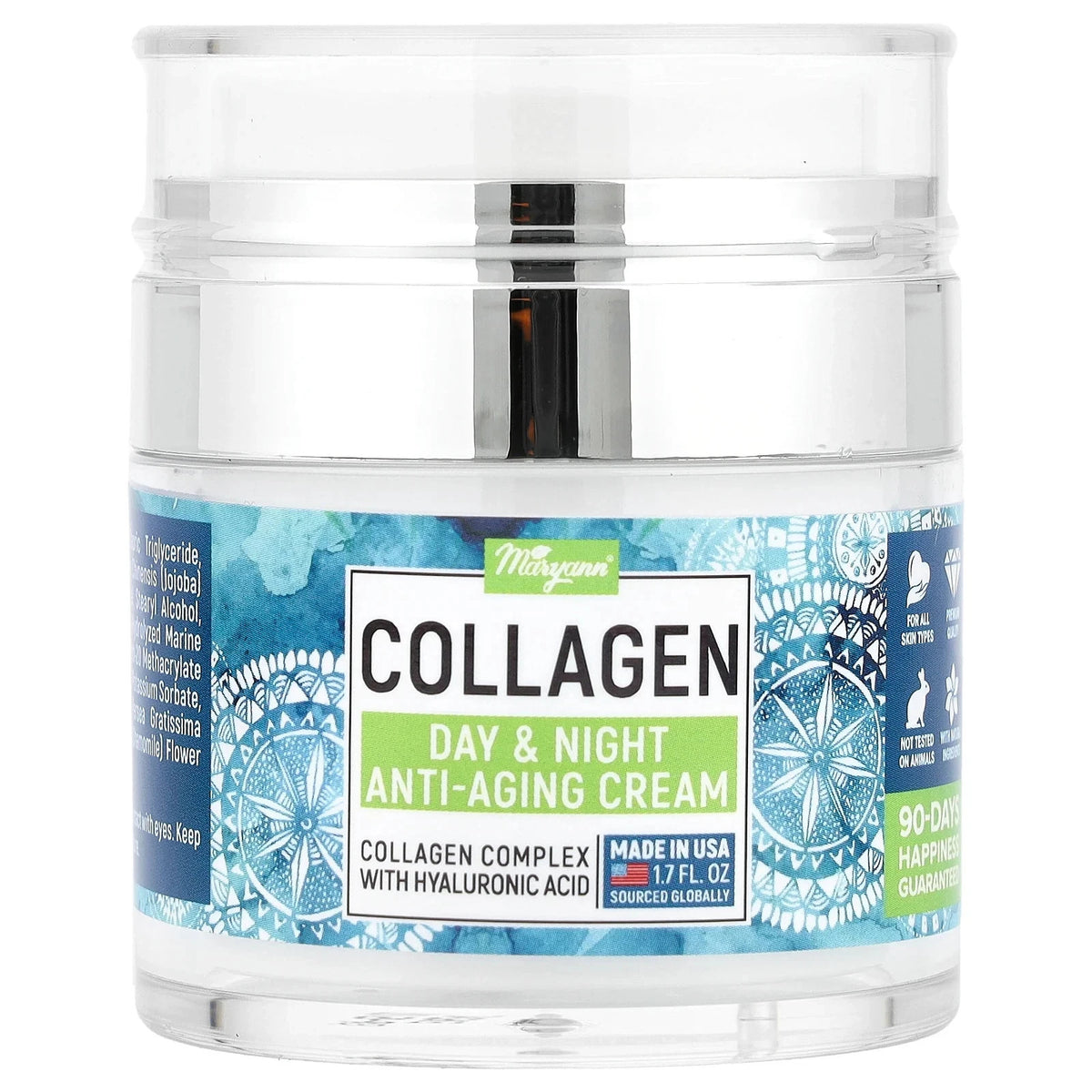 Collagen Day & Night Anti-Aging Cream for All Skin Types 1.7 fl oz
