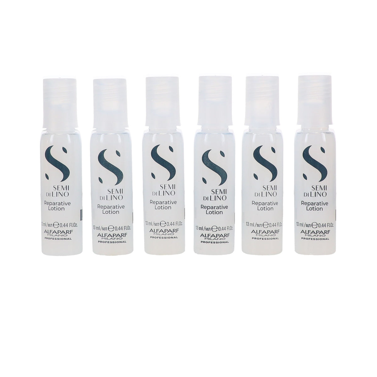 Hair Repair Leave-In Lotion - Semi Di Lino Reconstruction 0.44 oz 6 Pack