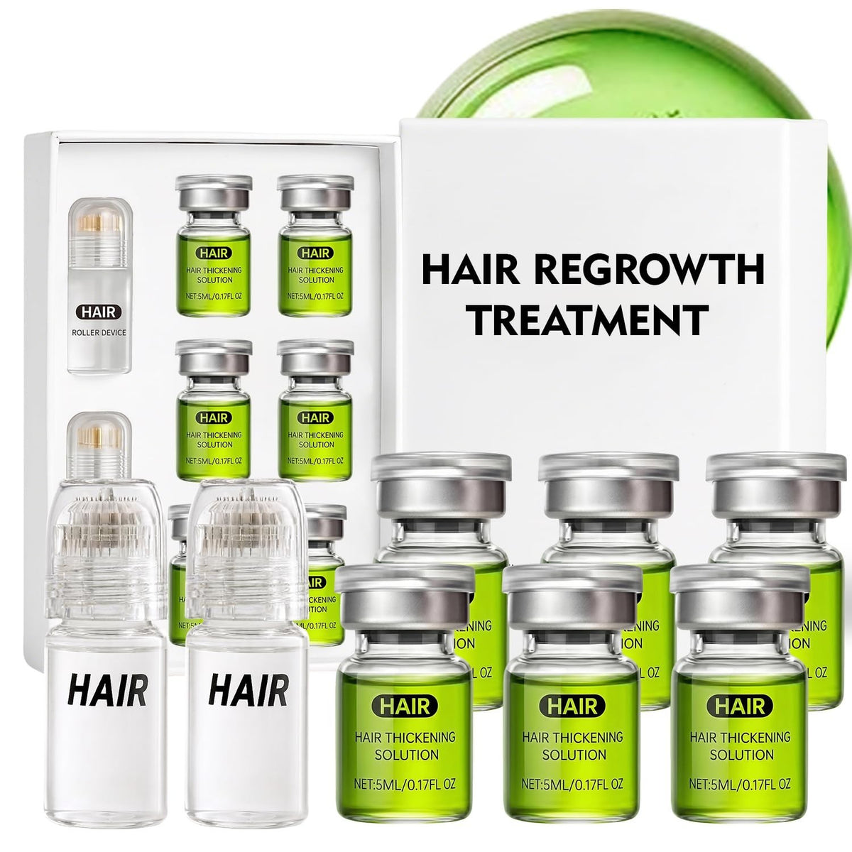 Thicker-Looking Hair Regrowth Treatment - Ginseng & Peppermint Serum