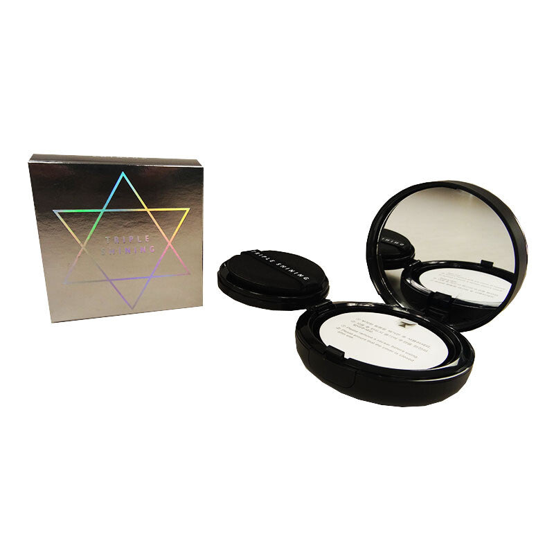 Triple Shining Cushion No. 23 Natural Beige 13g Multi-Functional Glow & Lip Balm