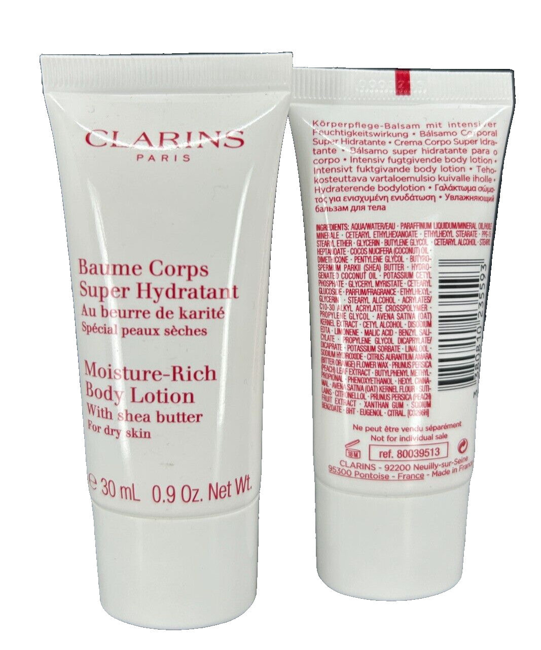 Moisture Rich Body Lotion with Shea Butter 0.9 oz - Set of 2