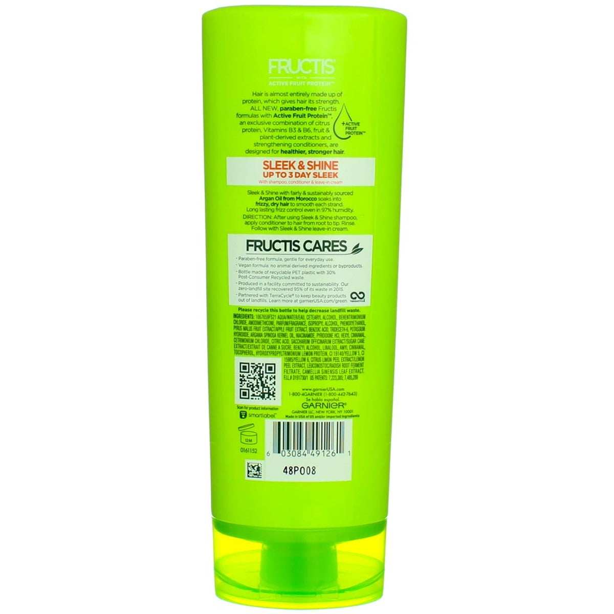 Sleek & Shine Conditioners for Frizzy Dry Hair with Argan Oil - Long Lasting Control