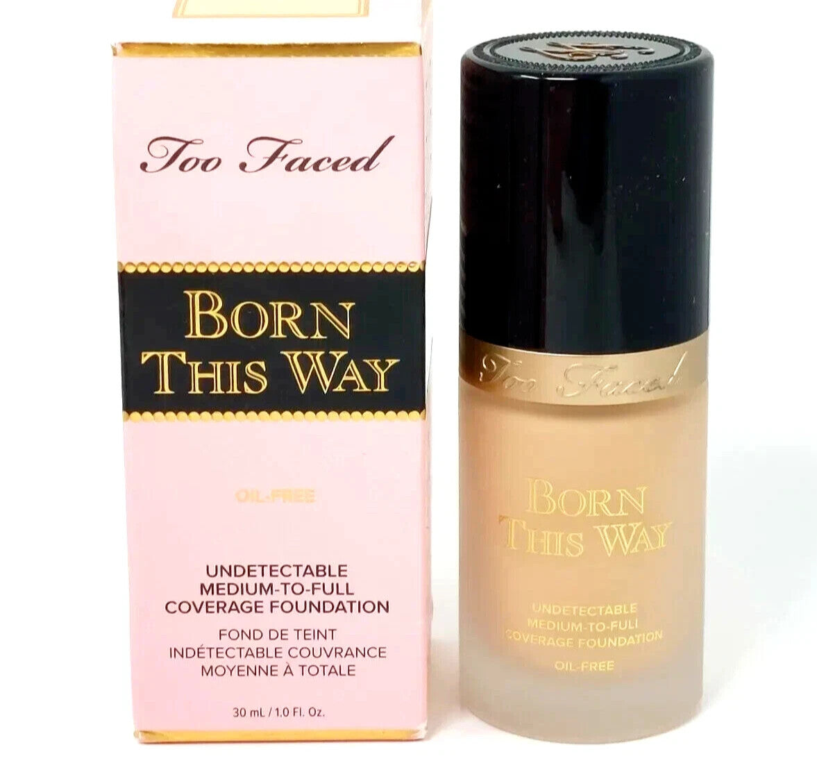 Oil-Free Undetectable Foundation - Medium to Full Coverage, 1 oz